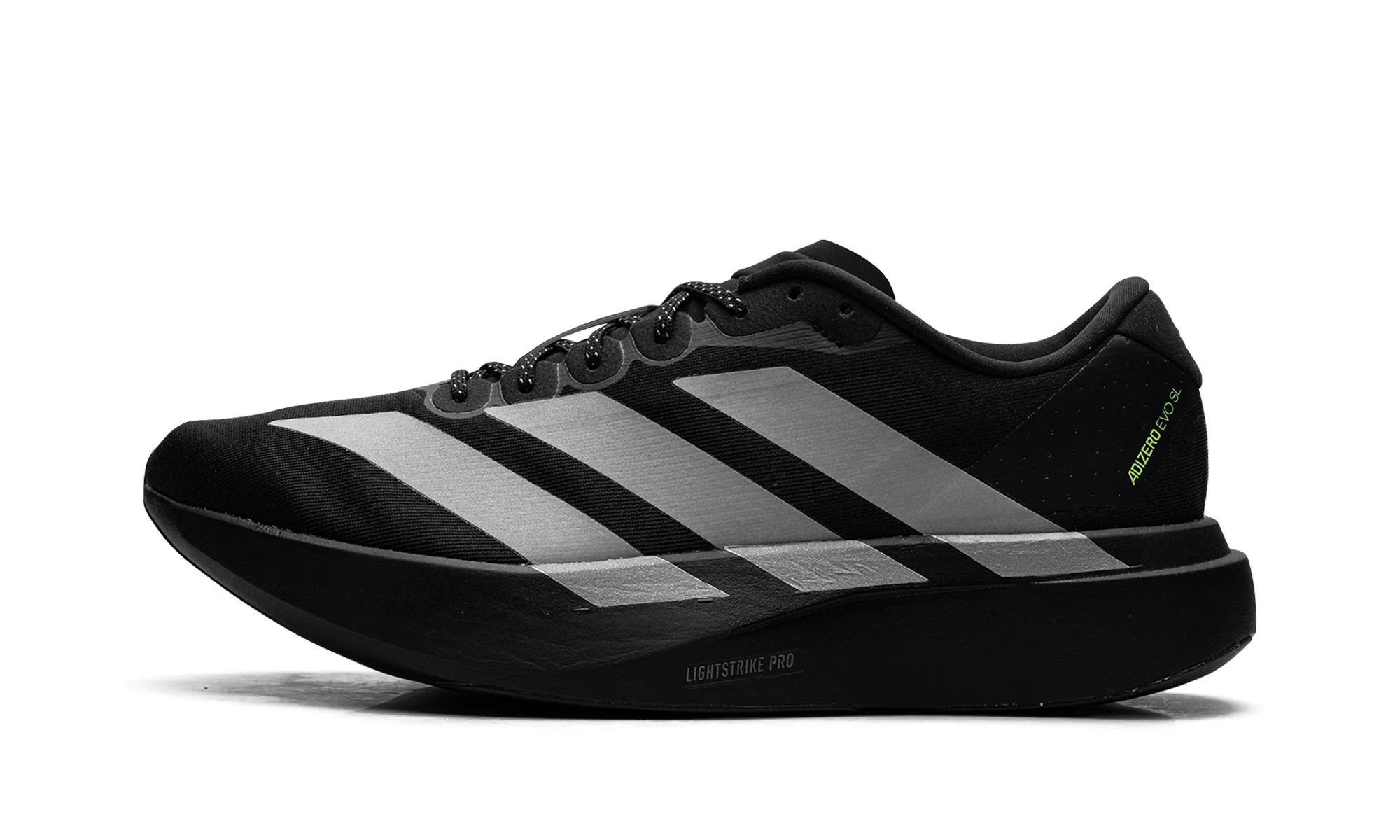 Adizero Evo SL "Black Silver Metallic Signal Green" KJ1365 - 1