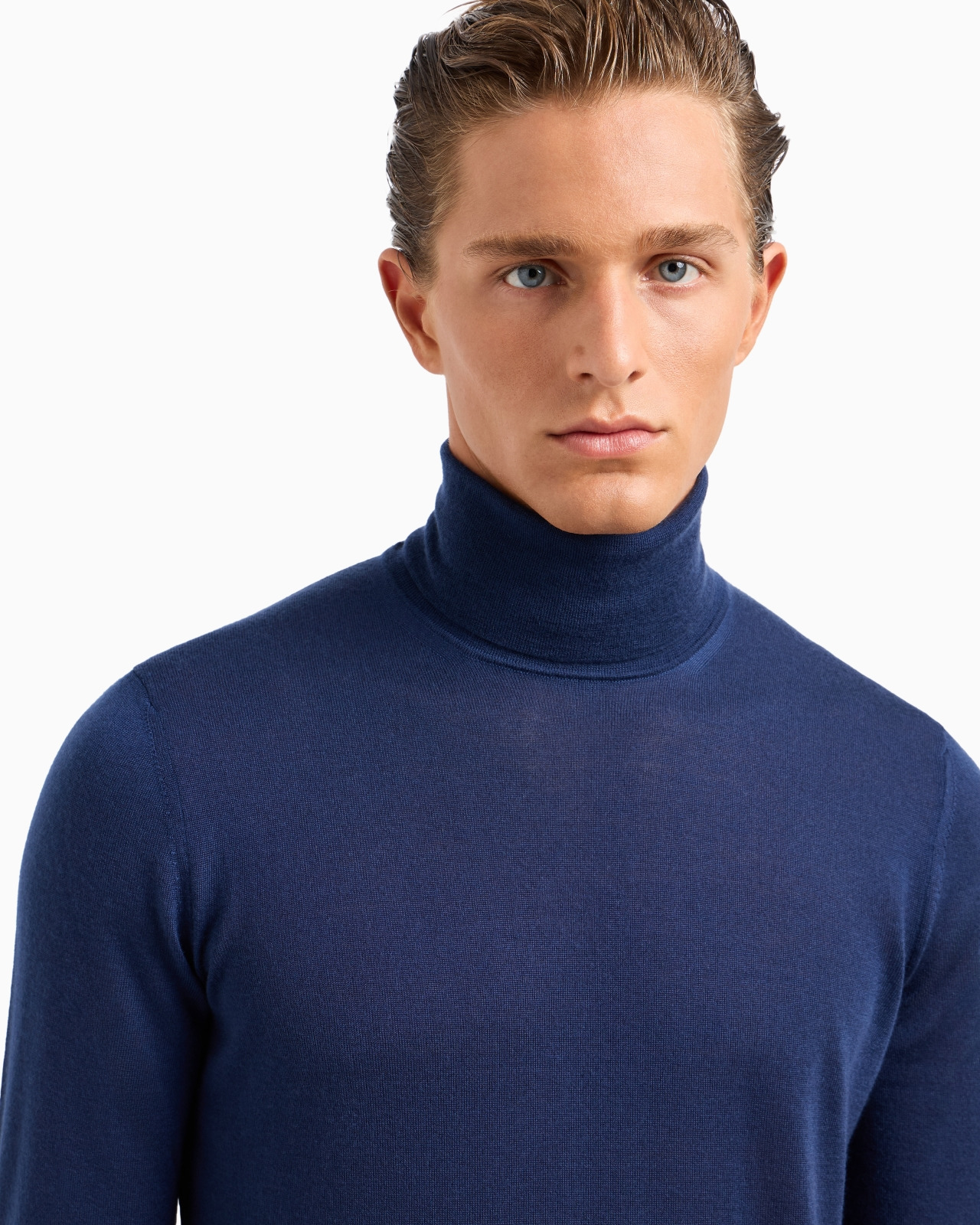 Cashmere mock-neck jumper - 5