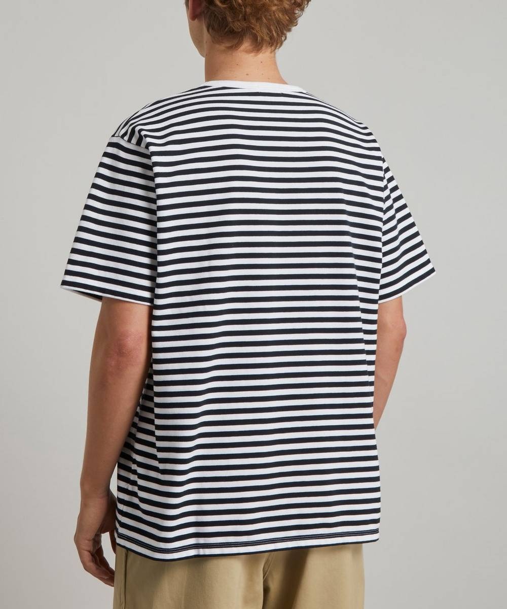 Coolmax Striped Jersey Short-Sleeve T-Shirt - 4