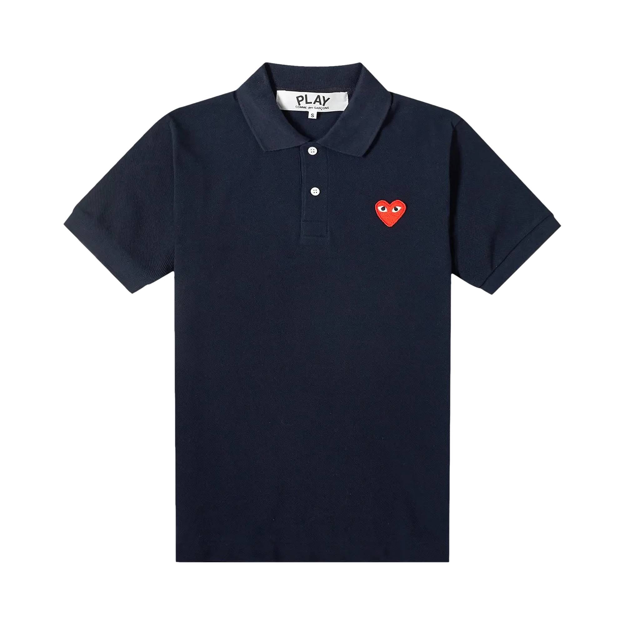 Comme des Garçons PLAY Polo Shirt 'Navy' - 1