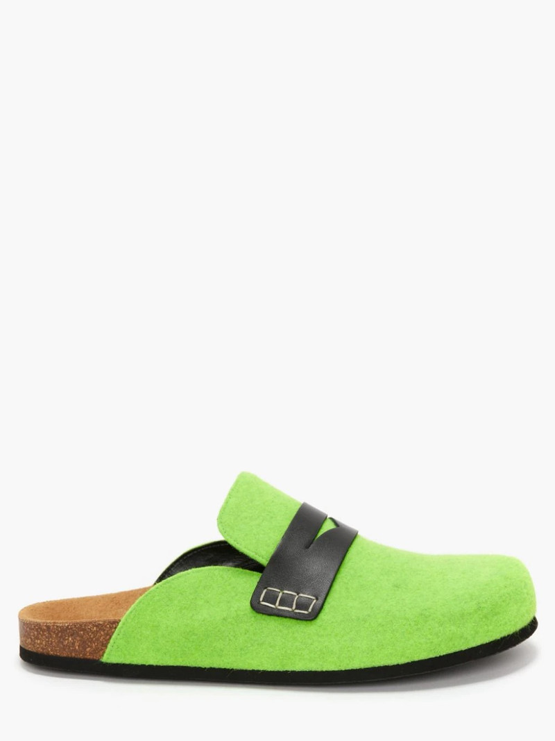 MEN’S FELT LOAFER MULES 1