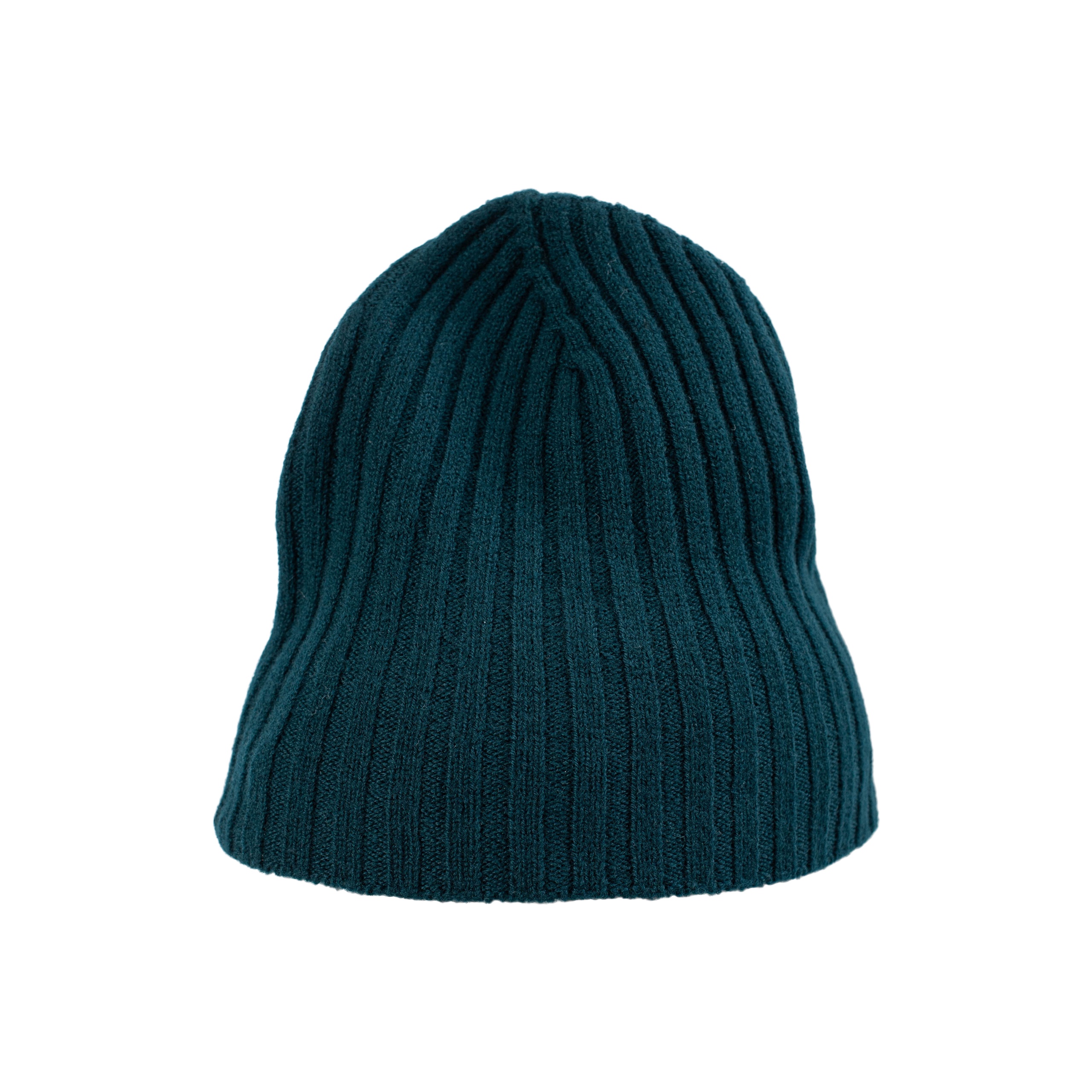 GREEN WOOL BEANIE - 3