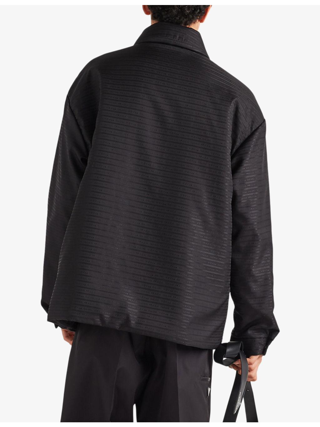 Re-Nylon brand-plaque padded recycled-polyamide jacket - 3