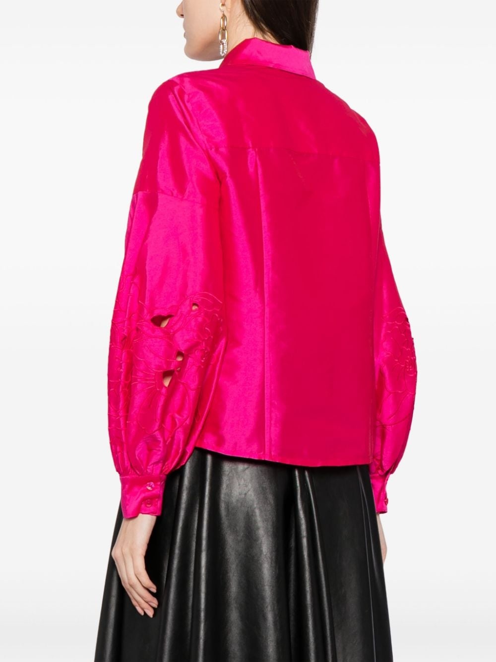 Astor satin-finish shirt - 4