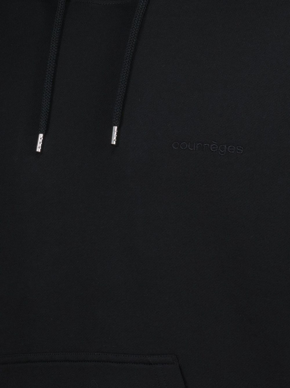 embroidered-logo hoodie - 4