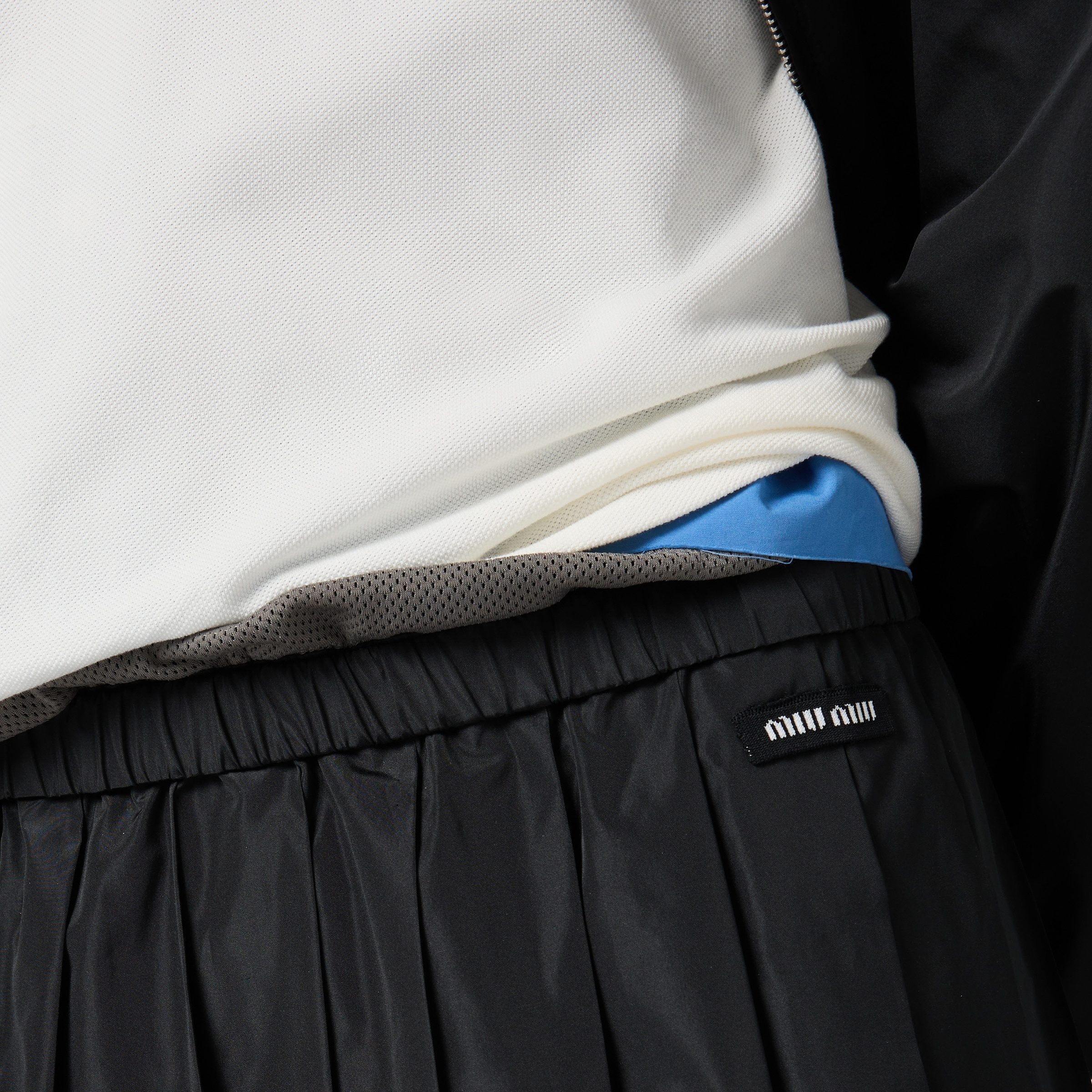 Technical silk skirt - 4
