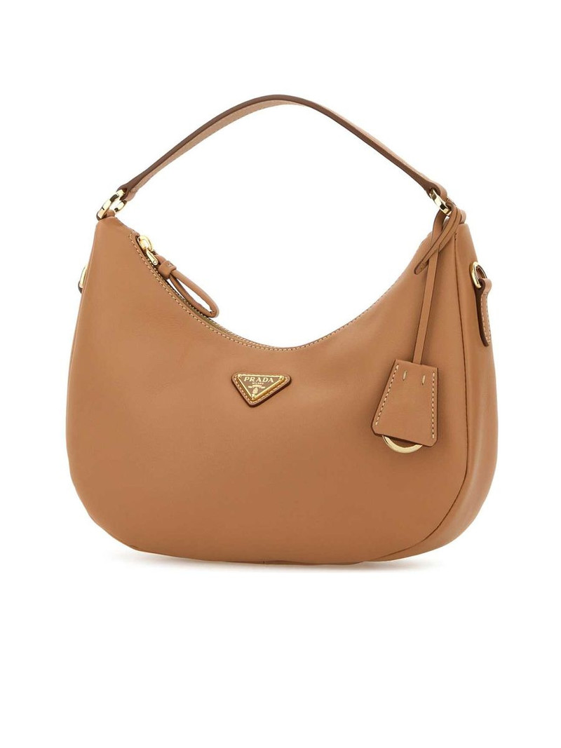 Prada Camel Leather Shoulder Bag outlook