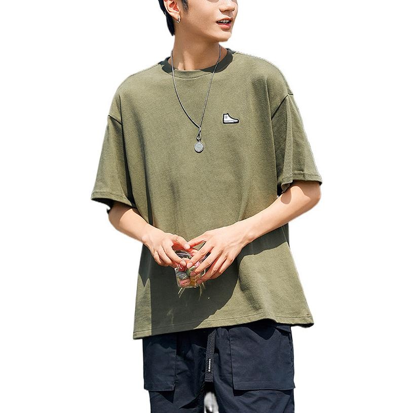Converse Sneaker Patch Tee 'Green' 10023850-A02 - 2