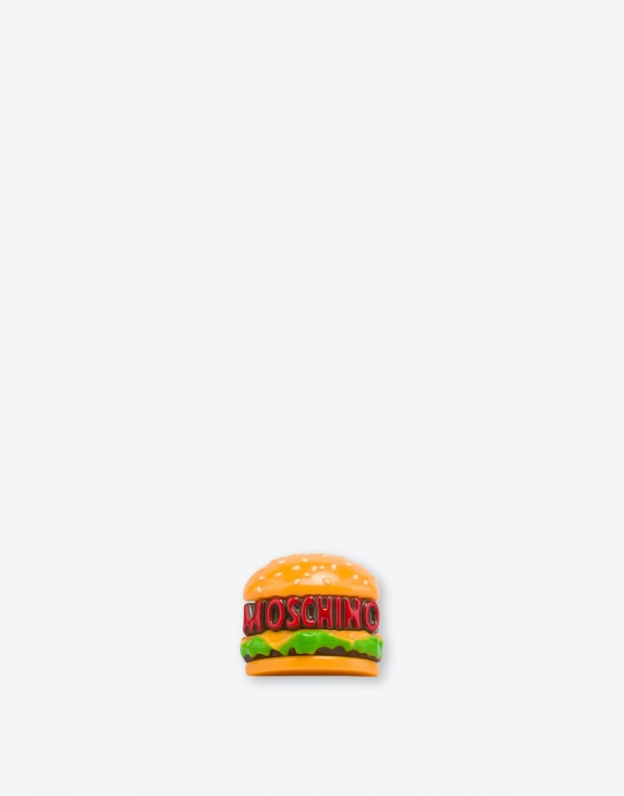 MOSCHINO HAMBURGER RING - 1