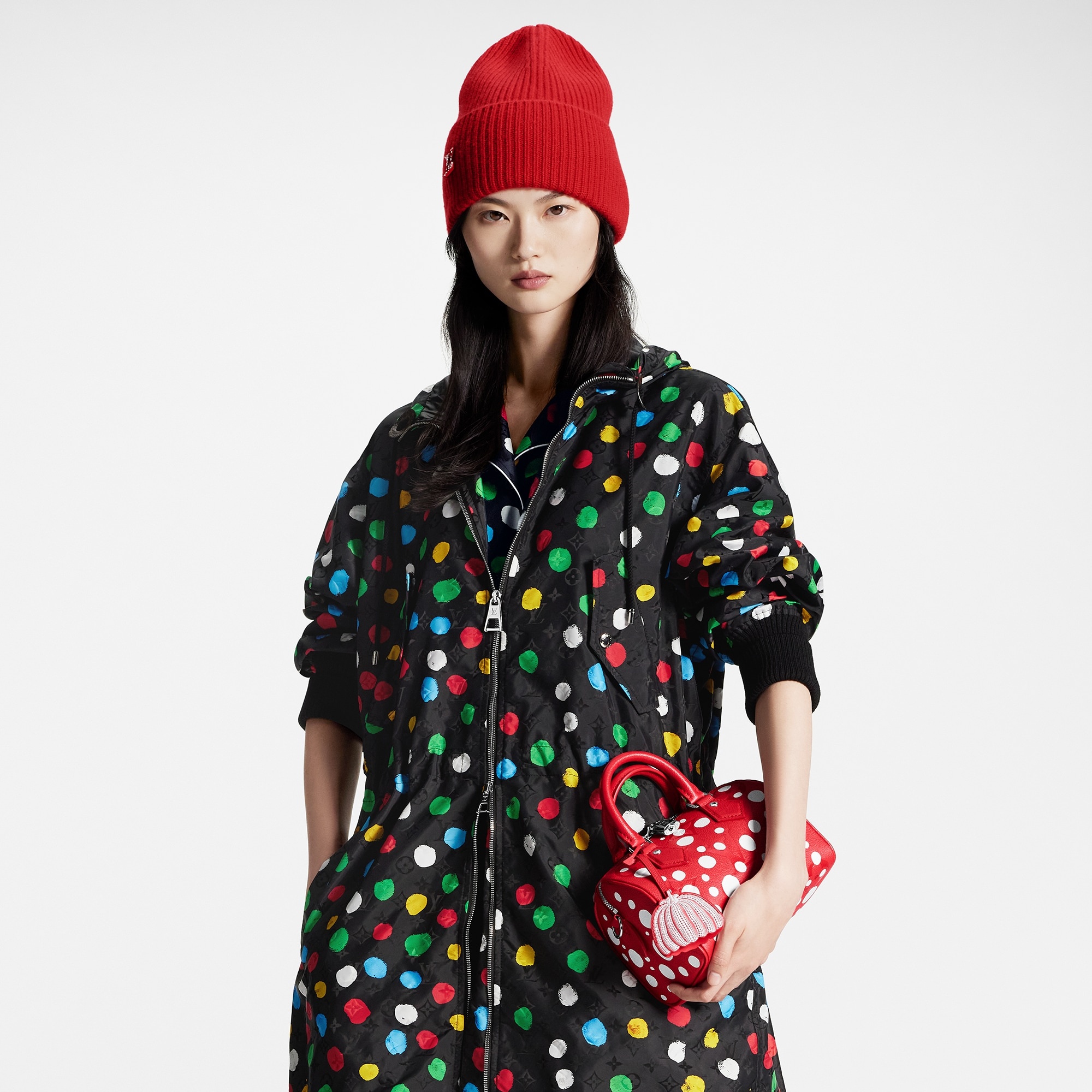 LV x YK Infinity Dots Beanie - 4