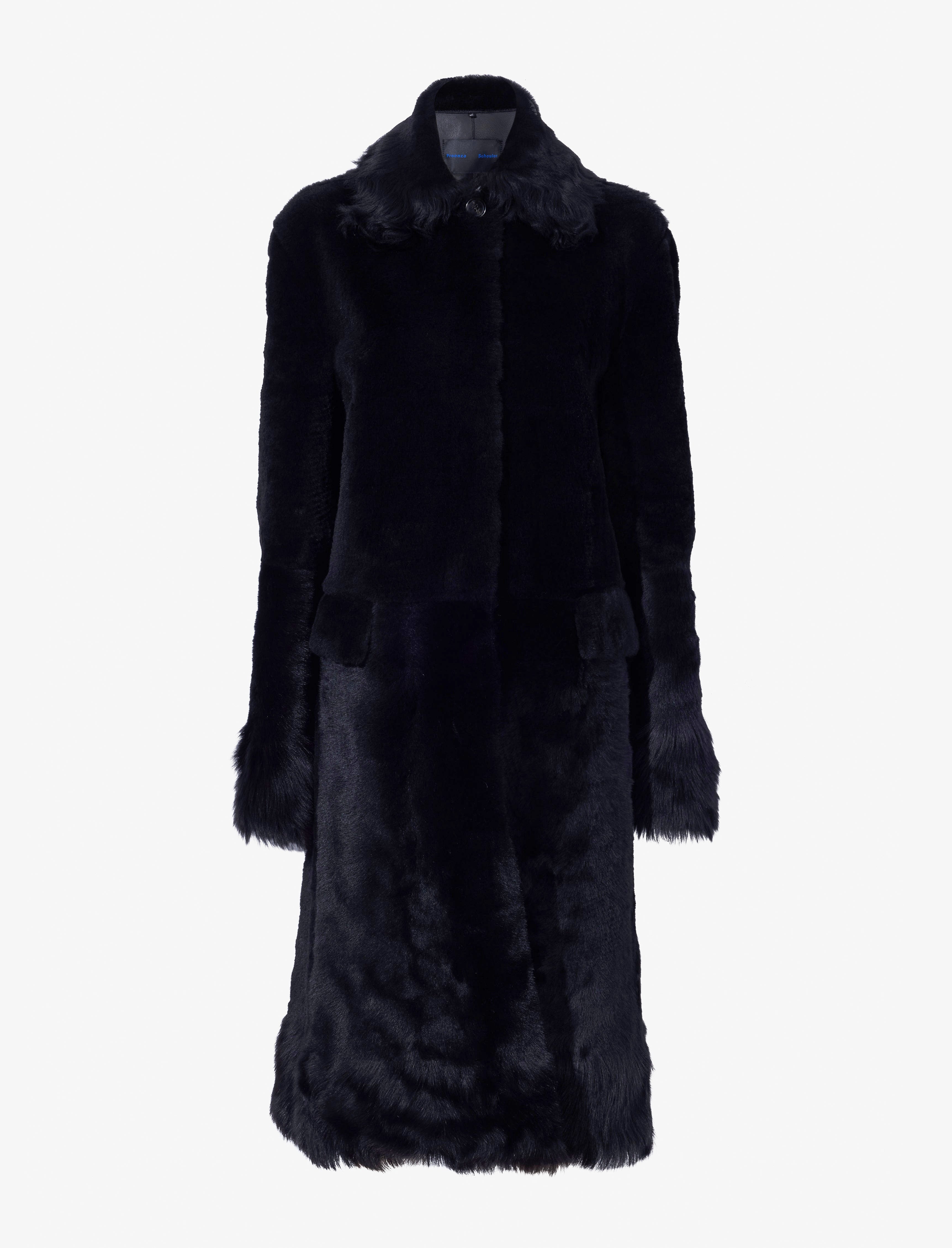 Fiona Coat in Shearling - 1