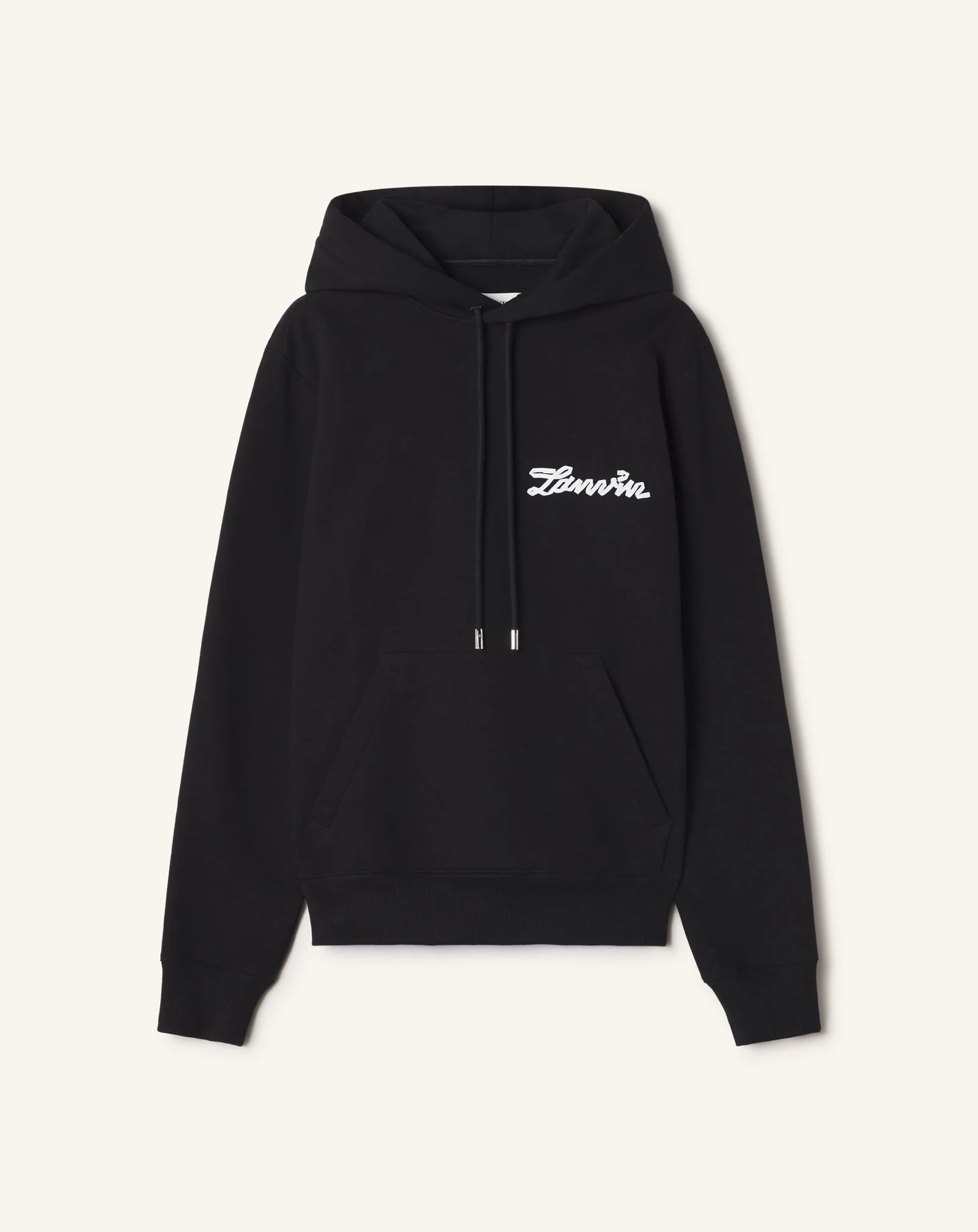 LANVIN RIBBON HOODIE IN COTTON - 1