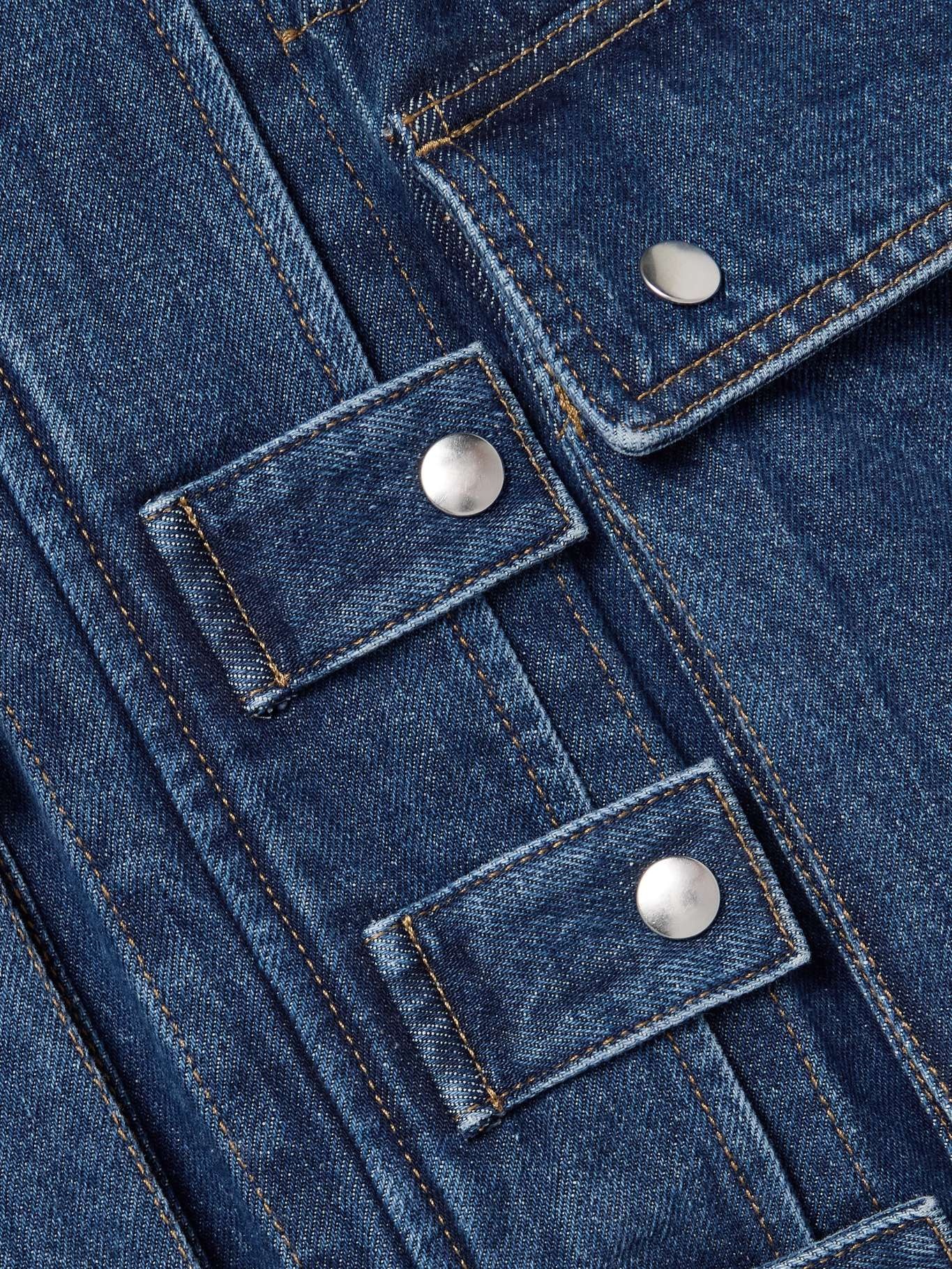 Isabel Marant Étoile Joanna paneled denim jacket | REVERSIBLE