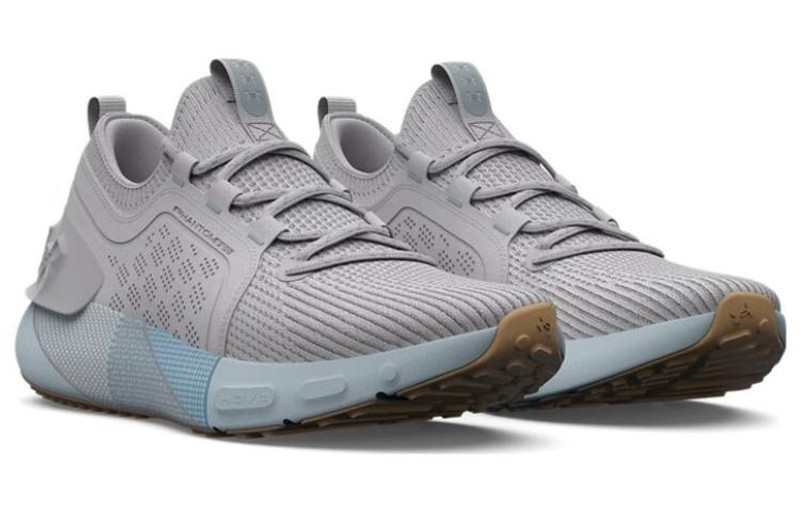 Under Armour (WMNS) Under Armour HOVR Phantom 3 SE 'Halo Grey Halogen Blue' 3026647-102 outlook