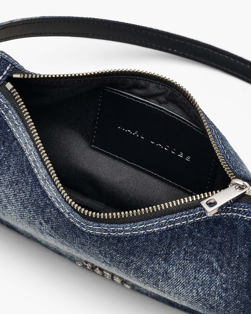 THE FADED DENIM CHARM SHOULDER BAG 4