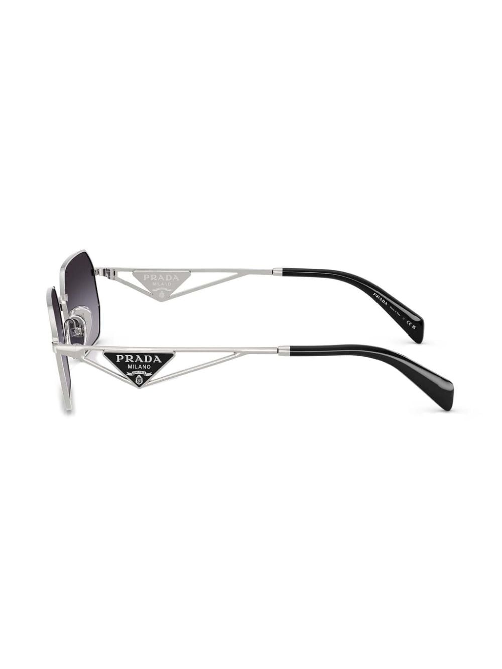 gradient rectangle-shape sunglasses - 3