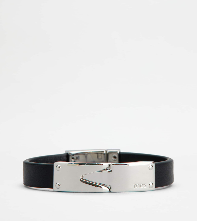 BRACELET IN LEATHER - BLACK 1