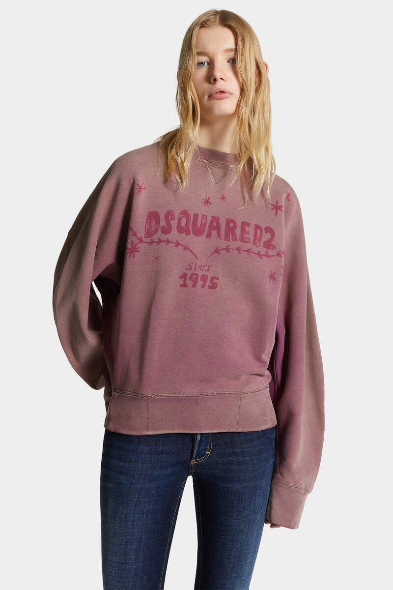 SUN FADED FIELD FIT CREWNECK - 3