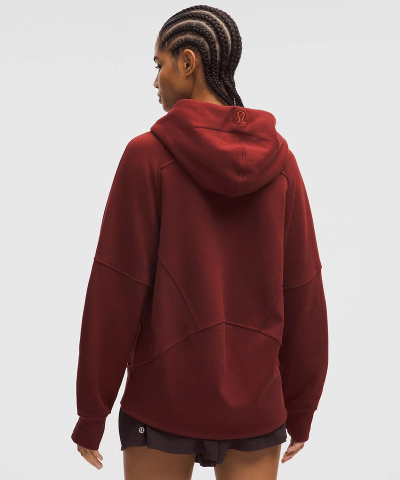 Scuba Oversized Half-Zip Hoodie *Long 3