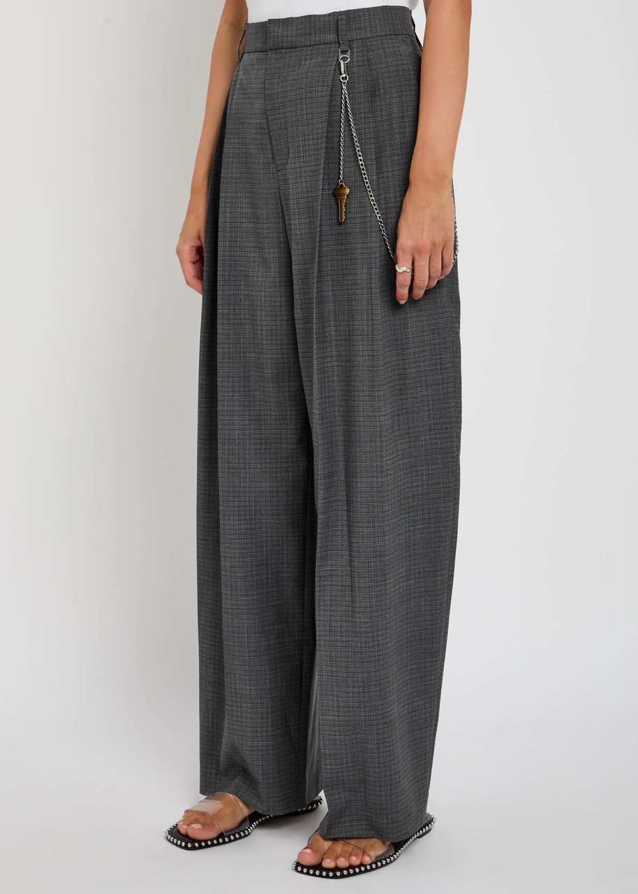 Alexander Wang Wide-leg Wool-blend Trousers - 2