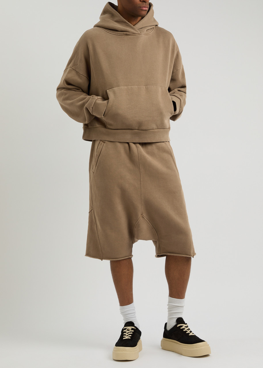 Entire Studios Faded Hooded Cotton Sweatshirt - 4