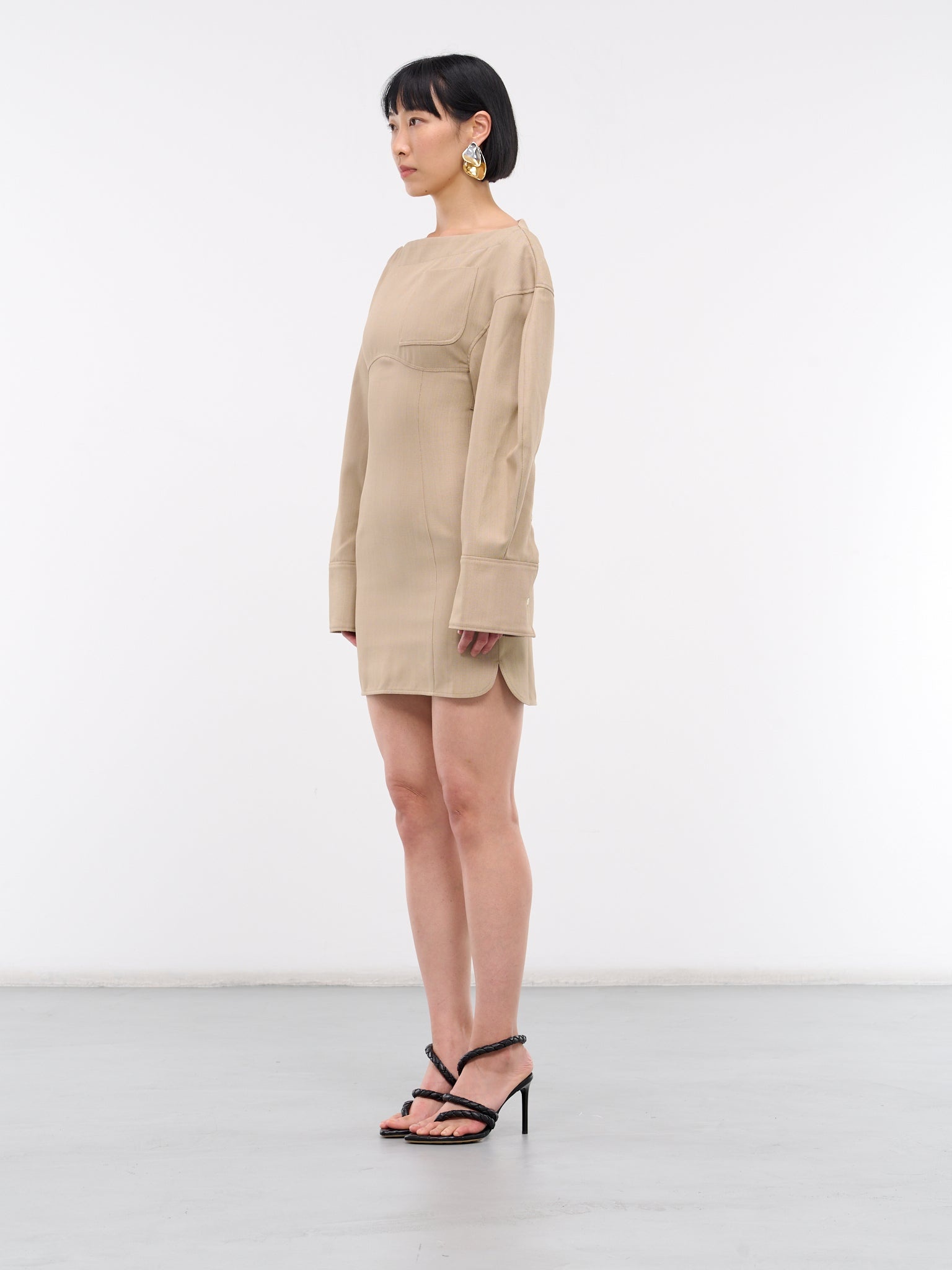 JACQUEMUS La Robe Chemise Casaco | hlorenzo | REVERSIBLE