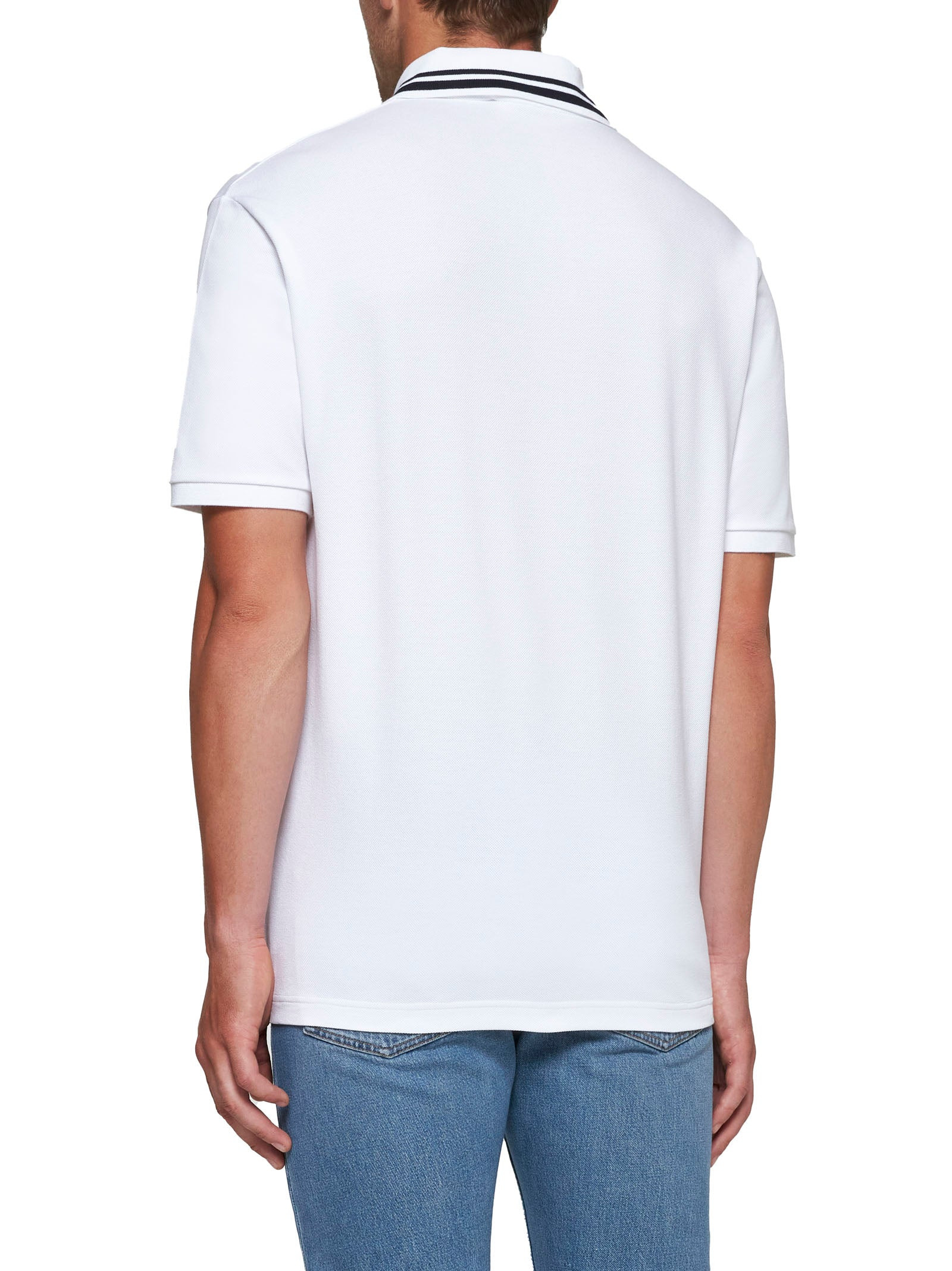 Gucci Men Gg Cotton Piqué Polo - 3