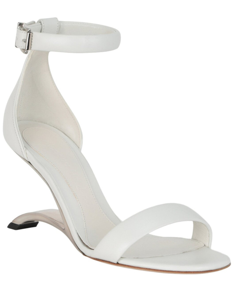 Alexander McQueen Arc High Heel Sandals Ivory (Women's) 1