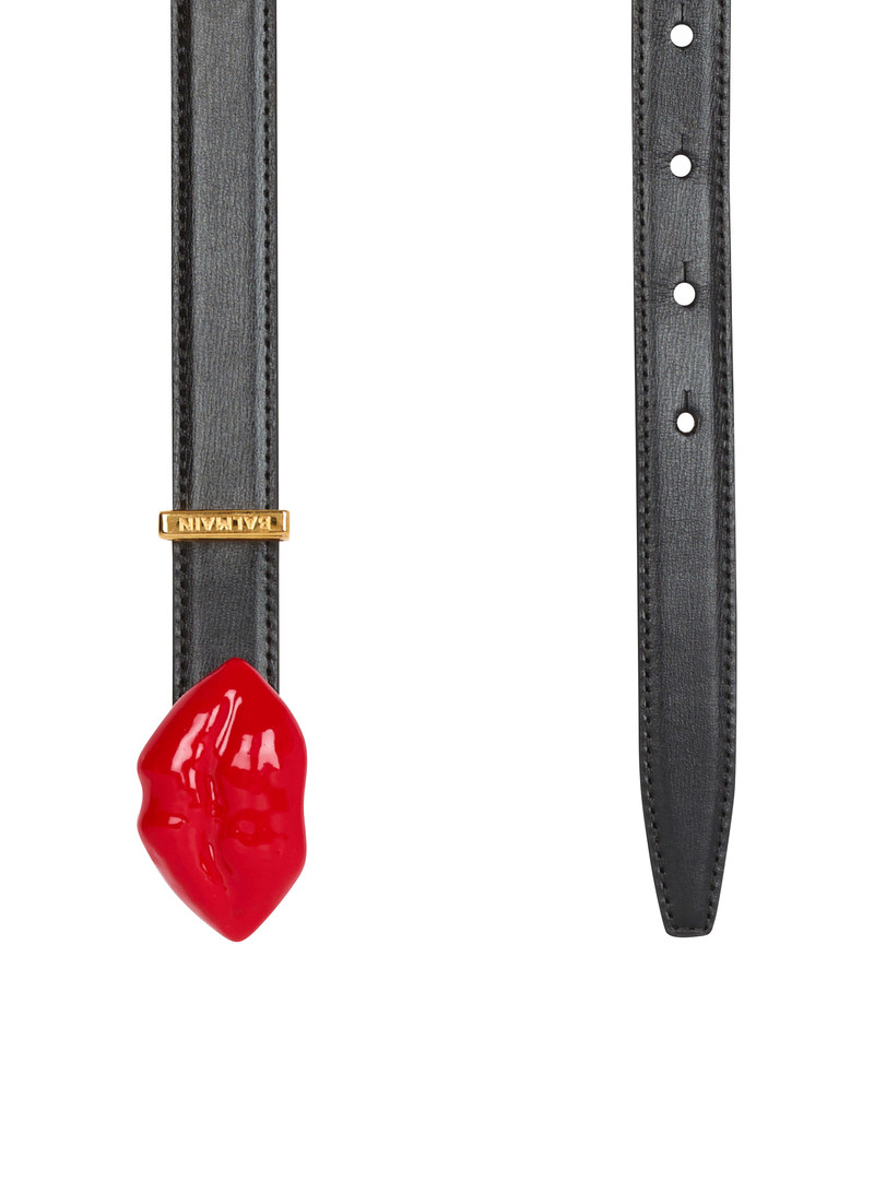 Calfskin Kiss belt 4