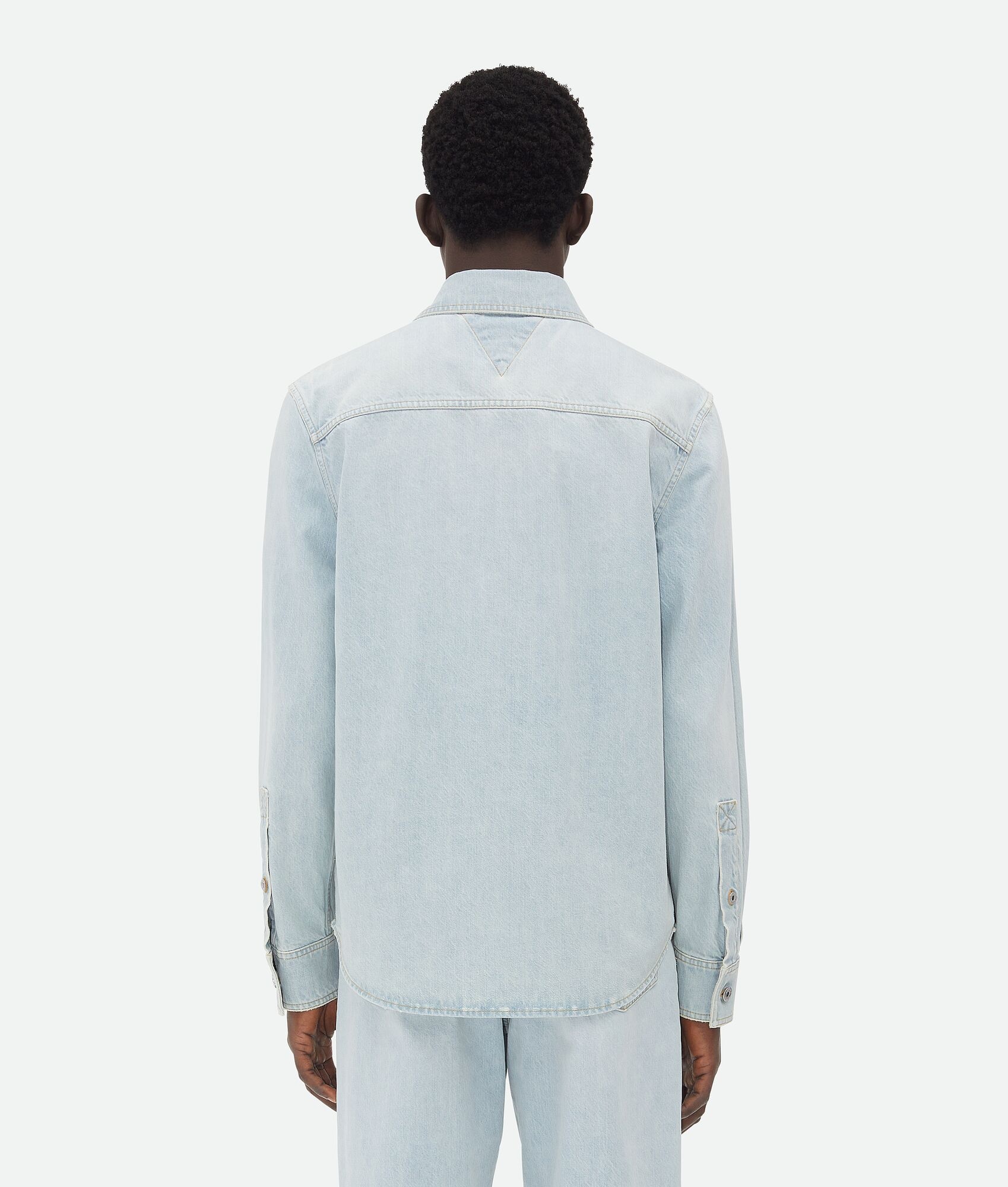 Extra Bleached Denim Overshirt - 3