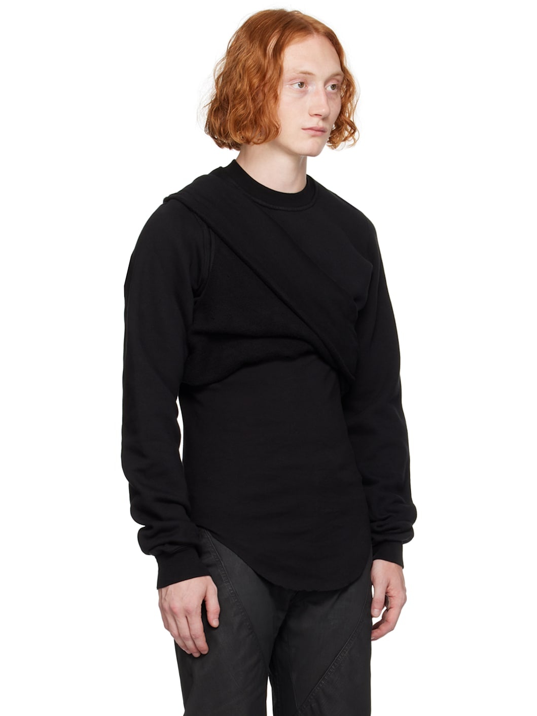 Black Porterville Cutout Sweatshirt - 2
