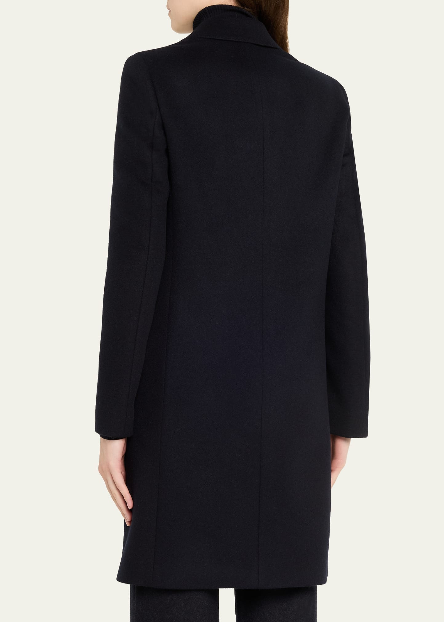 Alby Single-Breasted Cashmere Coat - 3
