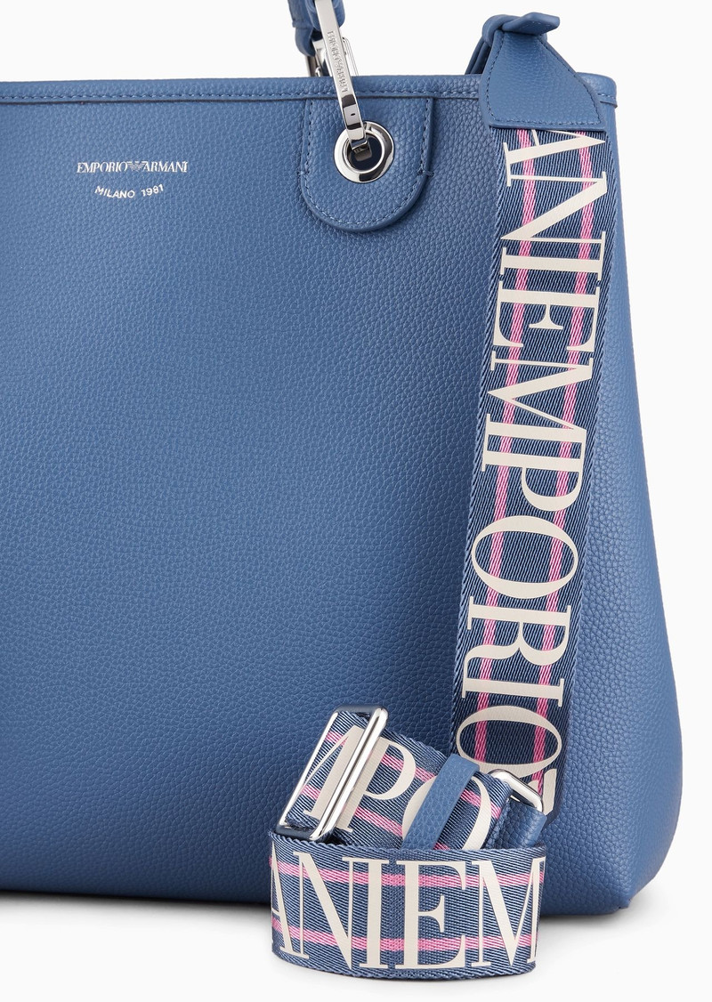 Medium MyEA shopper bag with deer print 9