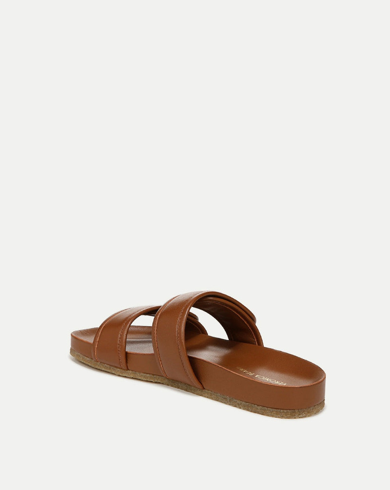 VERONICA BEARD PERCEY LEATHER SLIDE SANDAL outlook