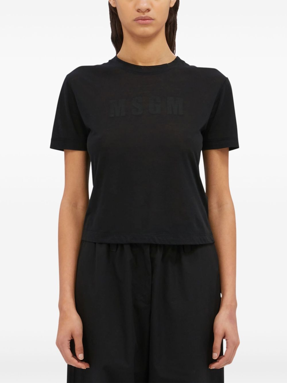 logo-print T-shirt - 3