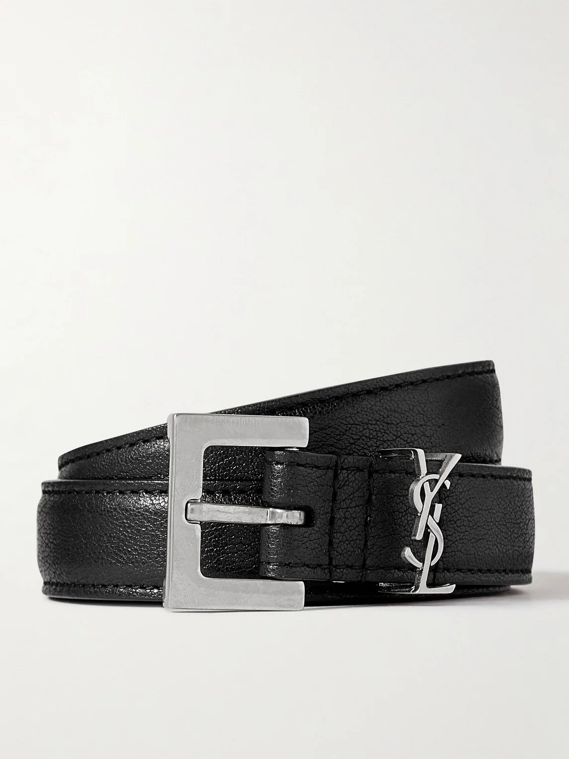 2cm Full-Grain Leather Belt - 1