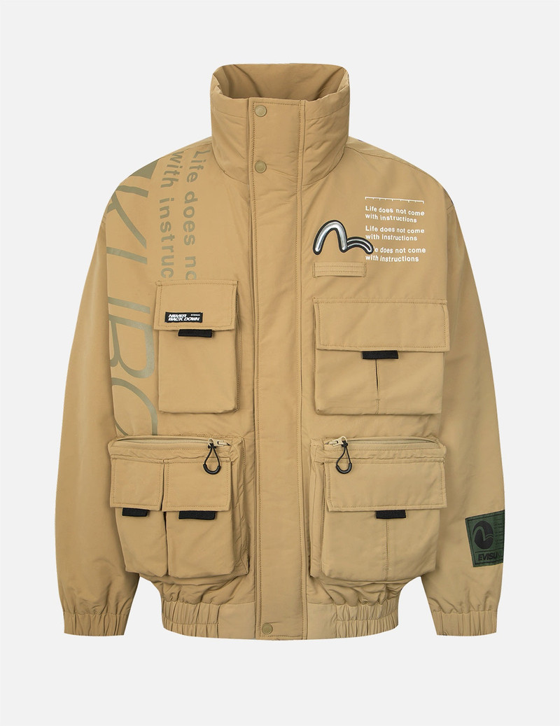 Multi Pocket Padded Bomber Jacket 1