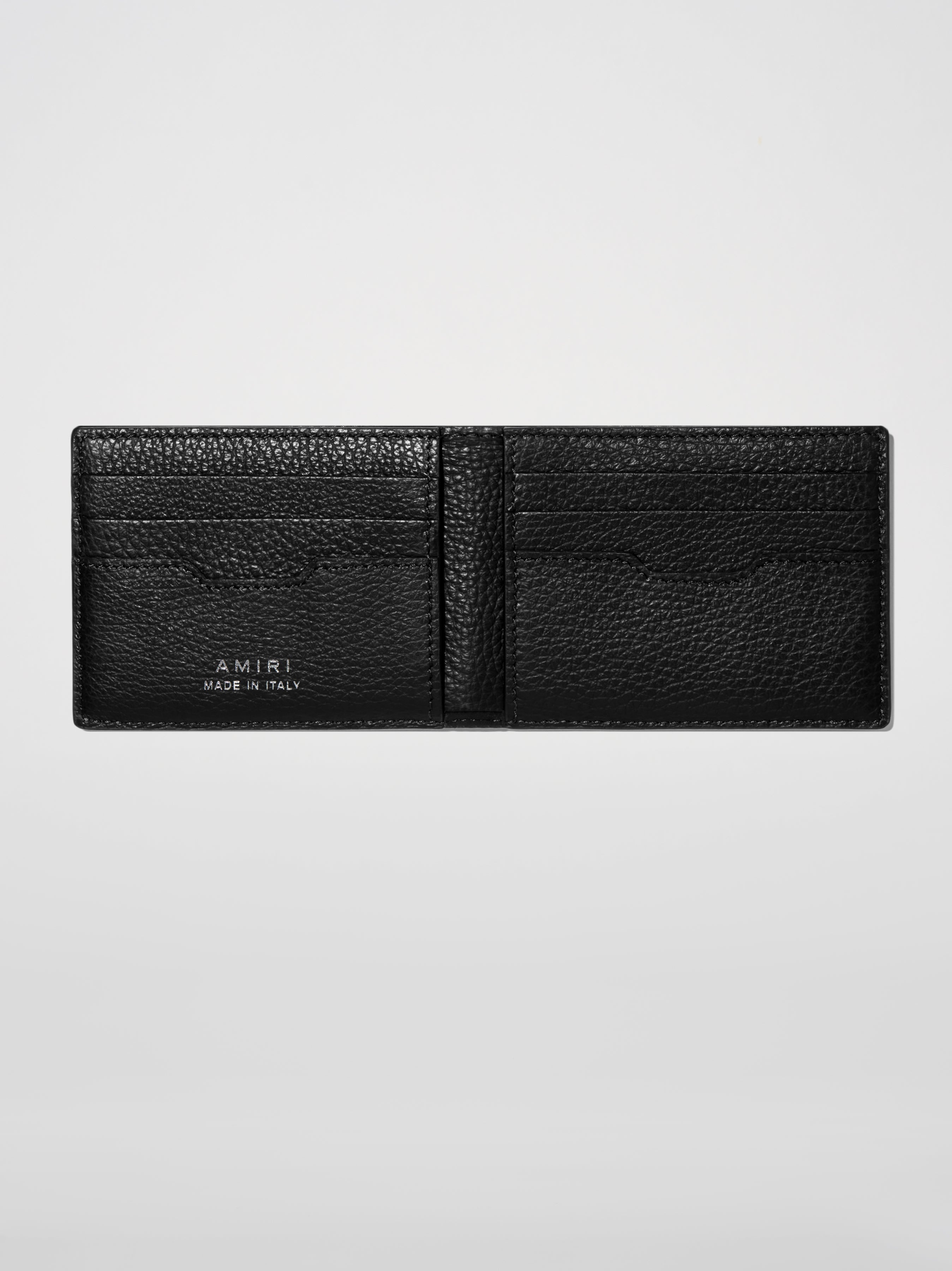 PEBBLED LOGO BIFOLD WALLET - 3