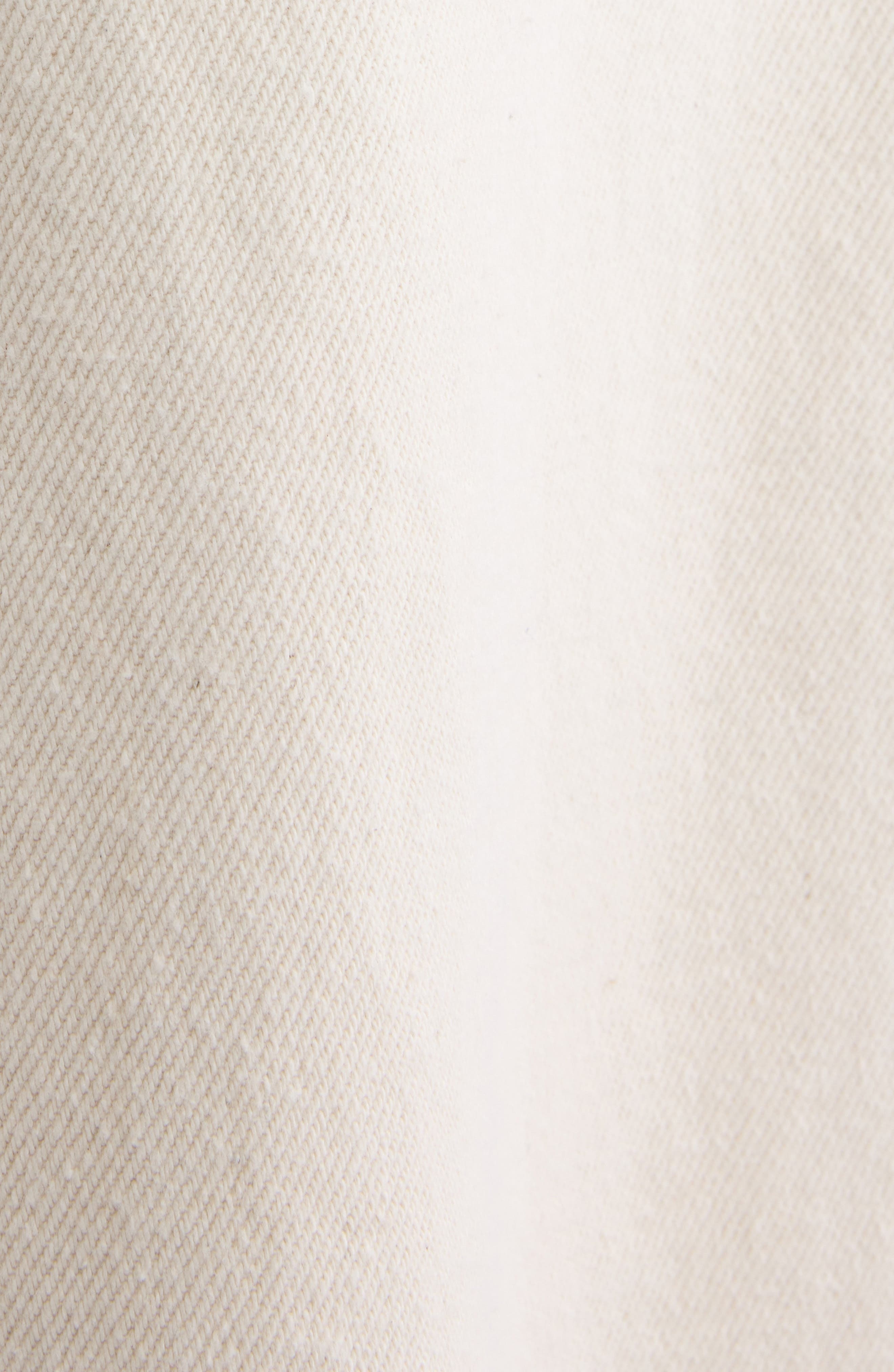 AMI PARIS Wide Leg Jeans in 136 White Cream at Nordstrom - 7