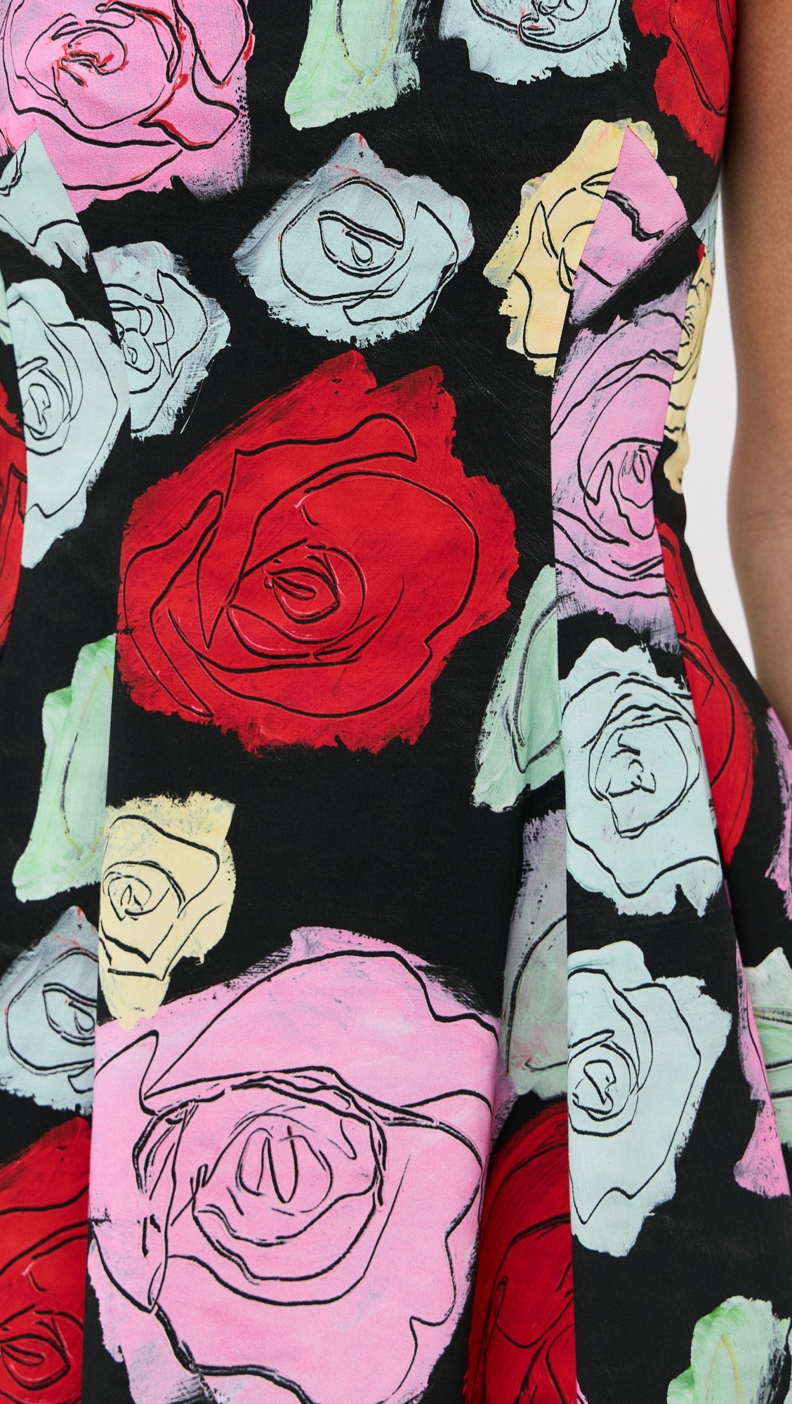 Poplin Balloon Dress - 5