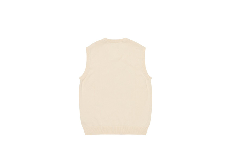 PALACE KAWAII VEST KNIT SOFT WHITE outlook