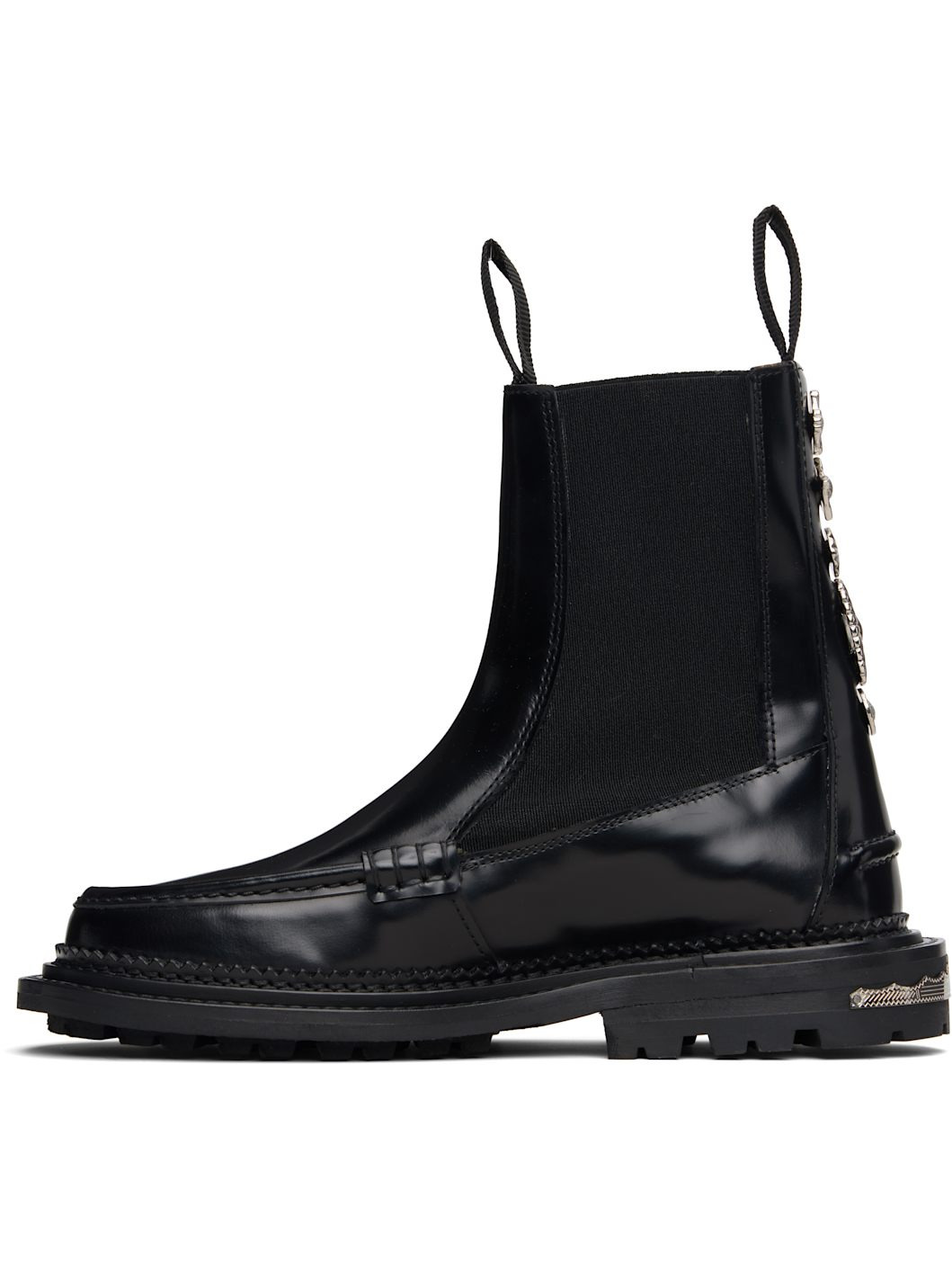 Black Polido Chelsea Boots - 3