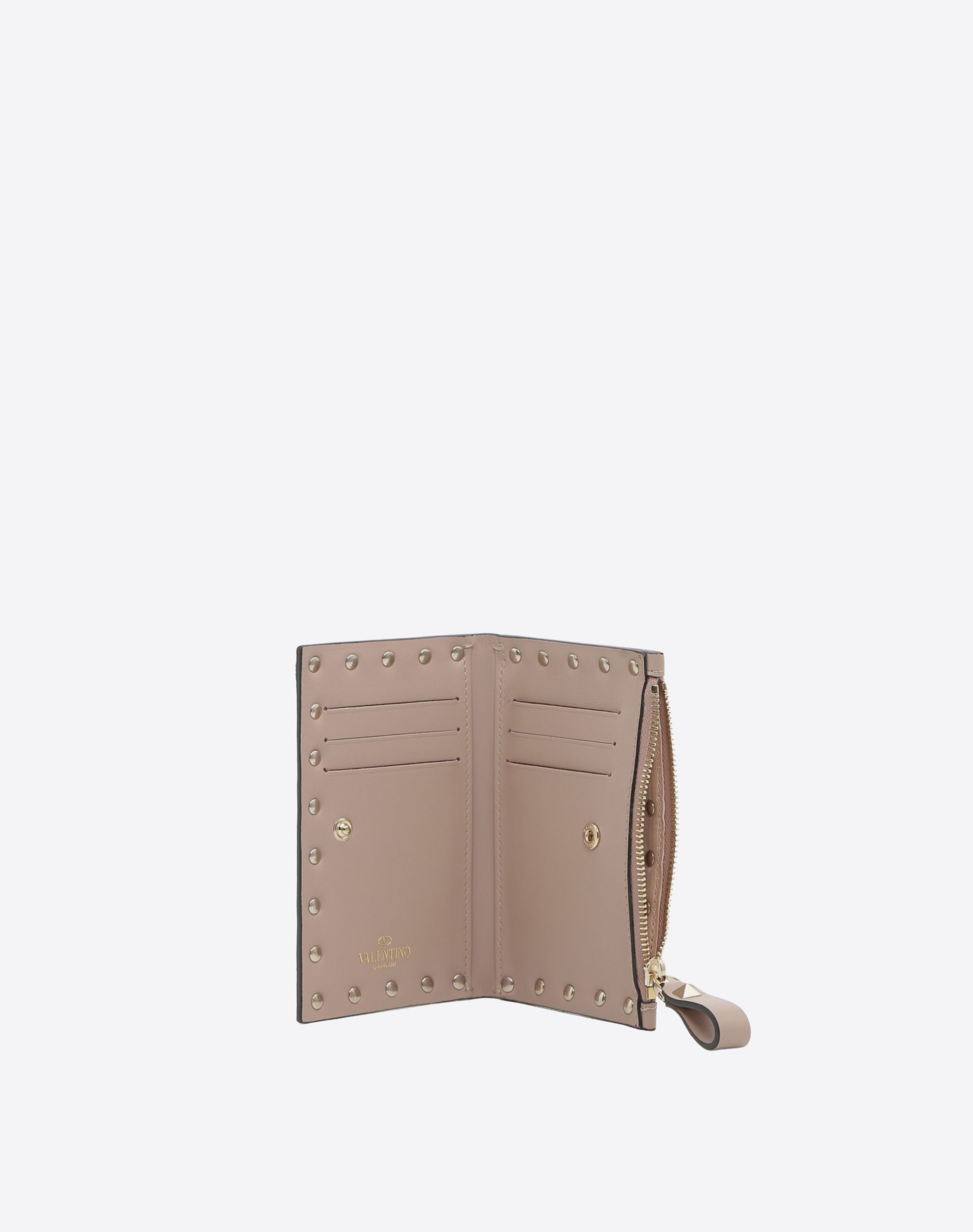 Rockstud Calfskin Coin Purse and Cardholder - 5