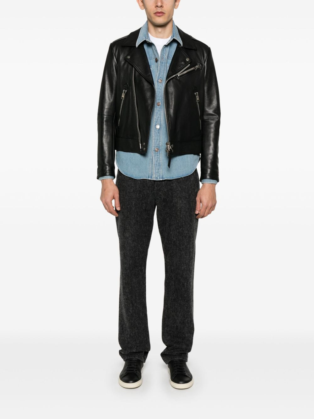 Tom Ford Men Denim Shirt - 5