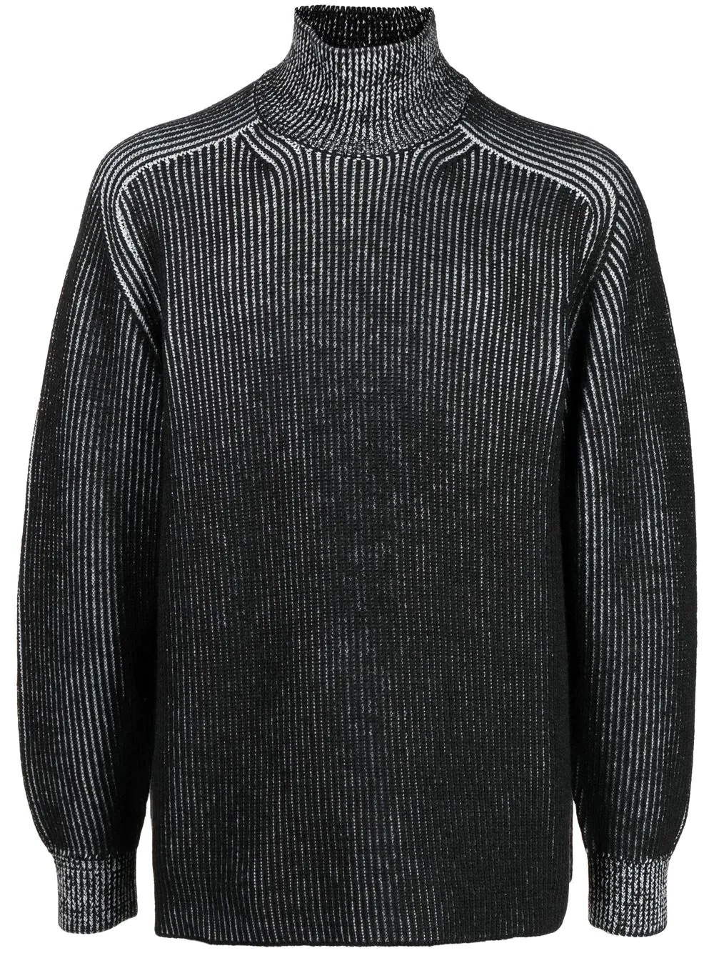 roll-neck knit jumper - 1