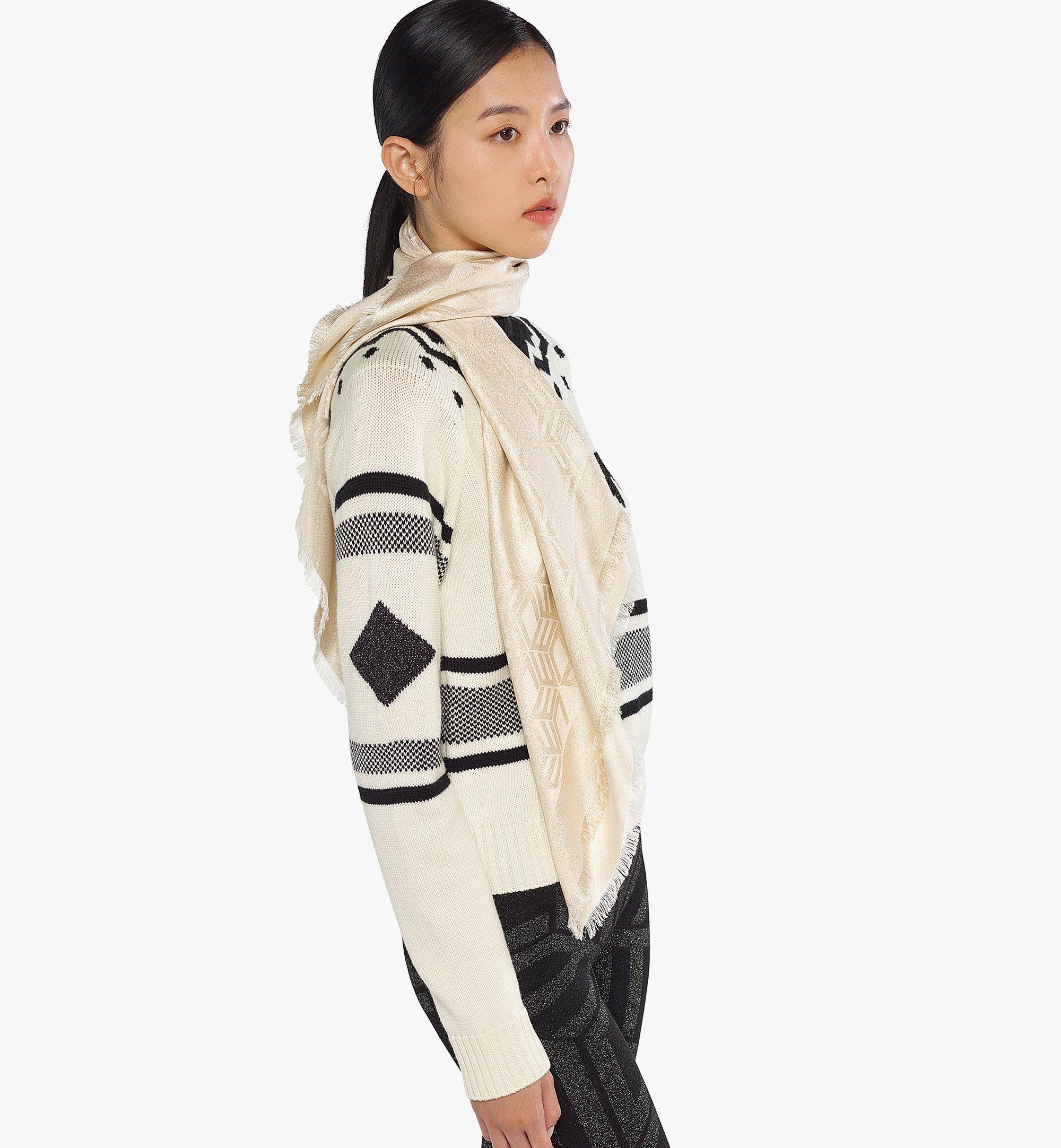 Cubic Monogram Shawl 2