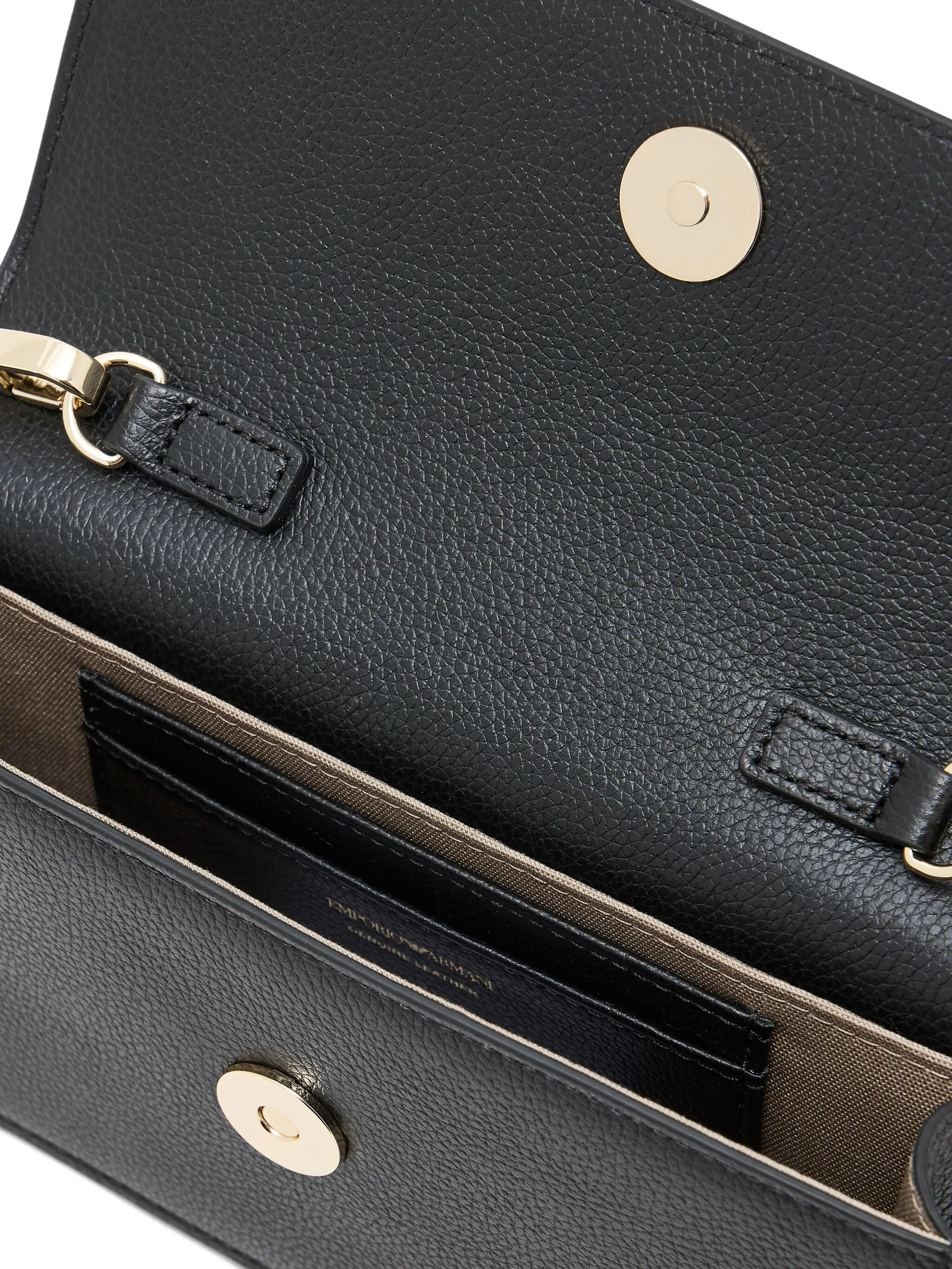 Emporio Armani Chain-strap Leather Shoulder Bag - 5