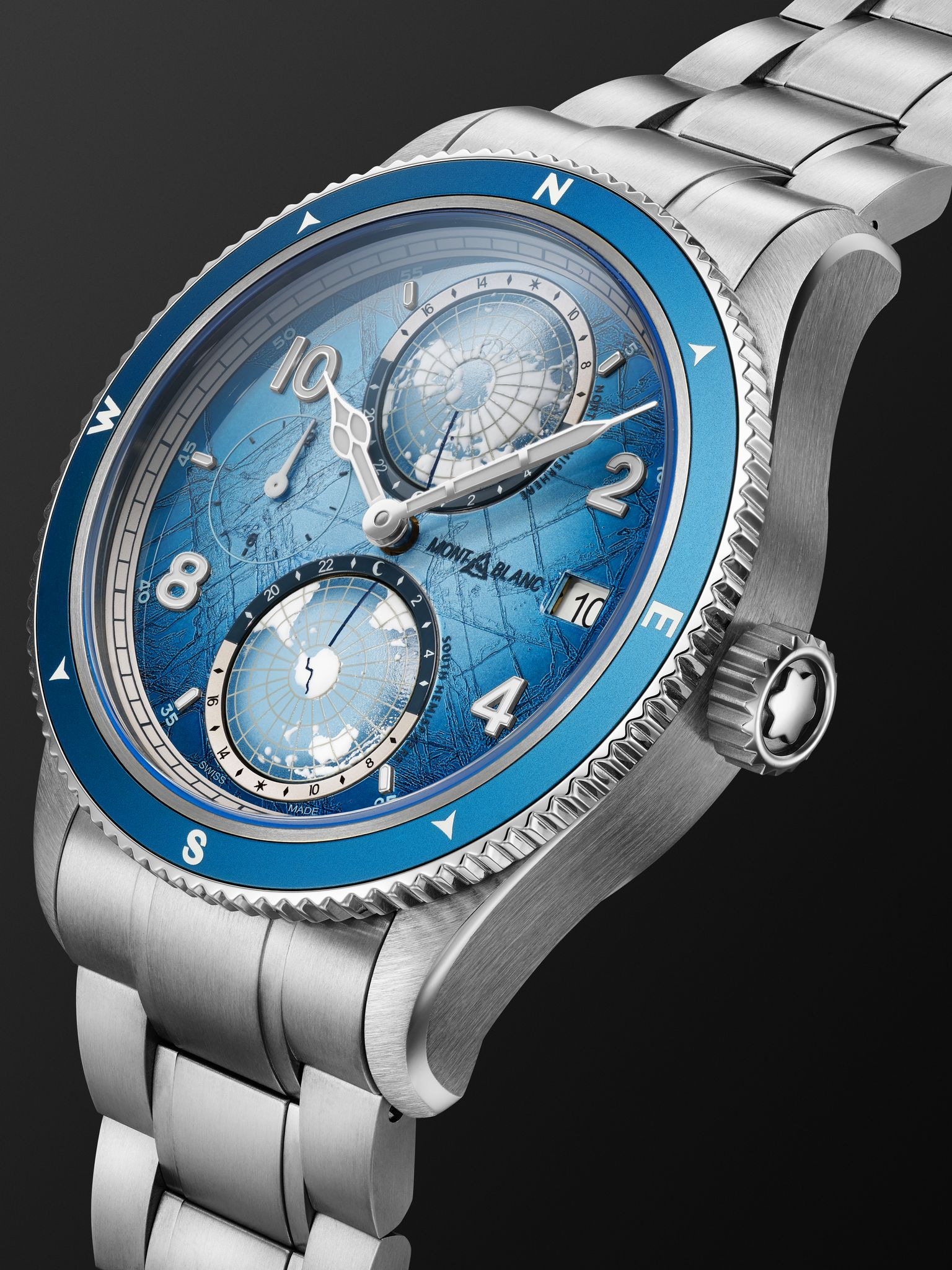 1858 Geosphere 0 Oxygen South Pole Exploration Limited Edition Automatic 42mm Interchangeable Titani - 3