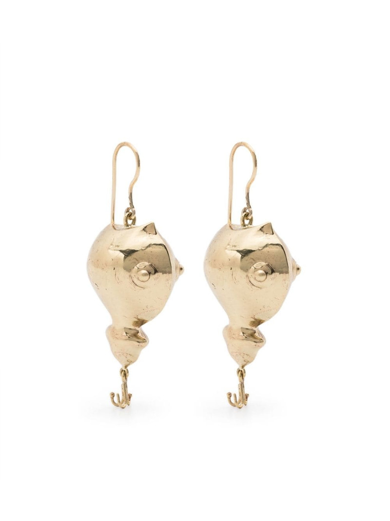 drop-design earrings 1