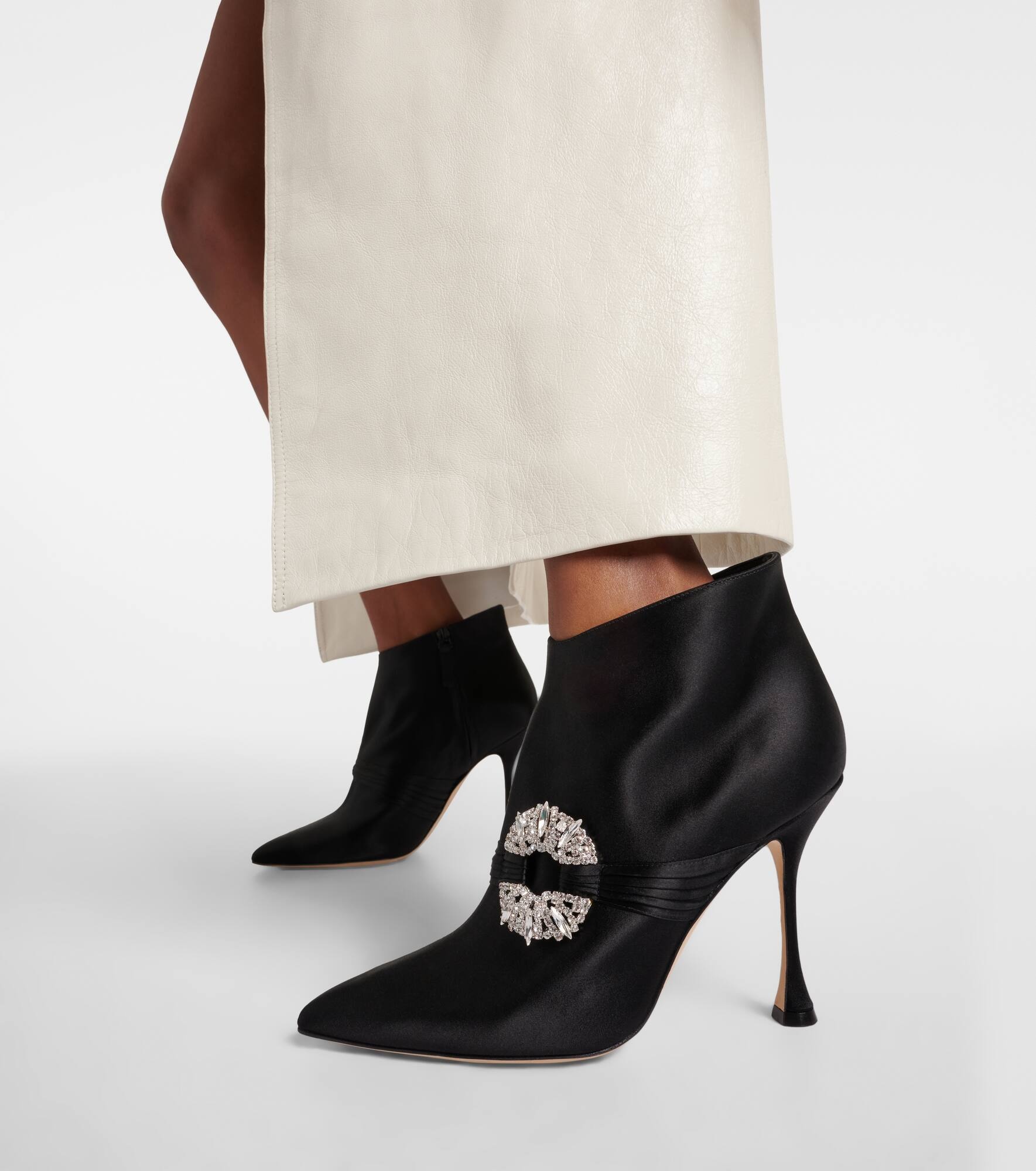 Prabina 105 embellished ankle boots - 4